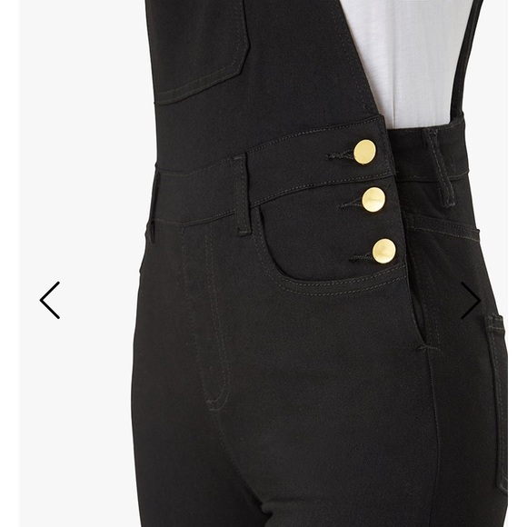 We Wore What High Rise Skinny Black Denim Overall - Picture 6 of 12